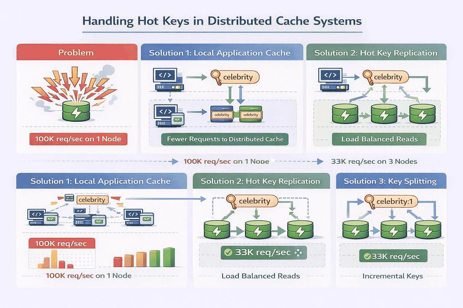 Generated with AI and Author: Strategies for handling hot keys in distributed caches