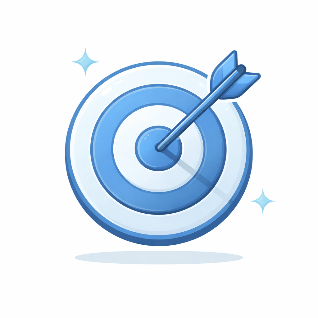 Generated with AI and Author: Target symbol representing interview expectations