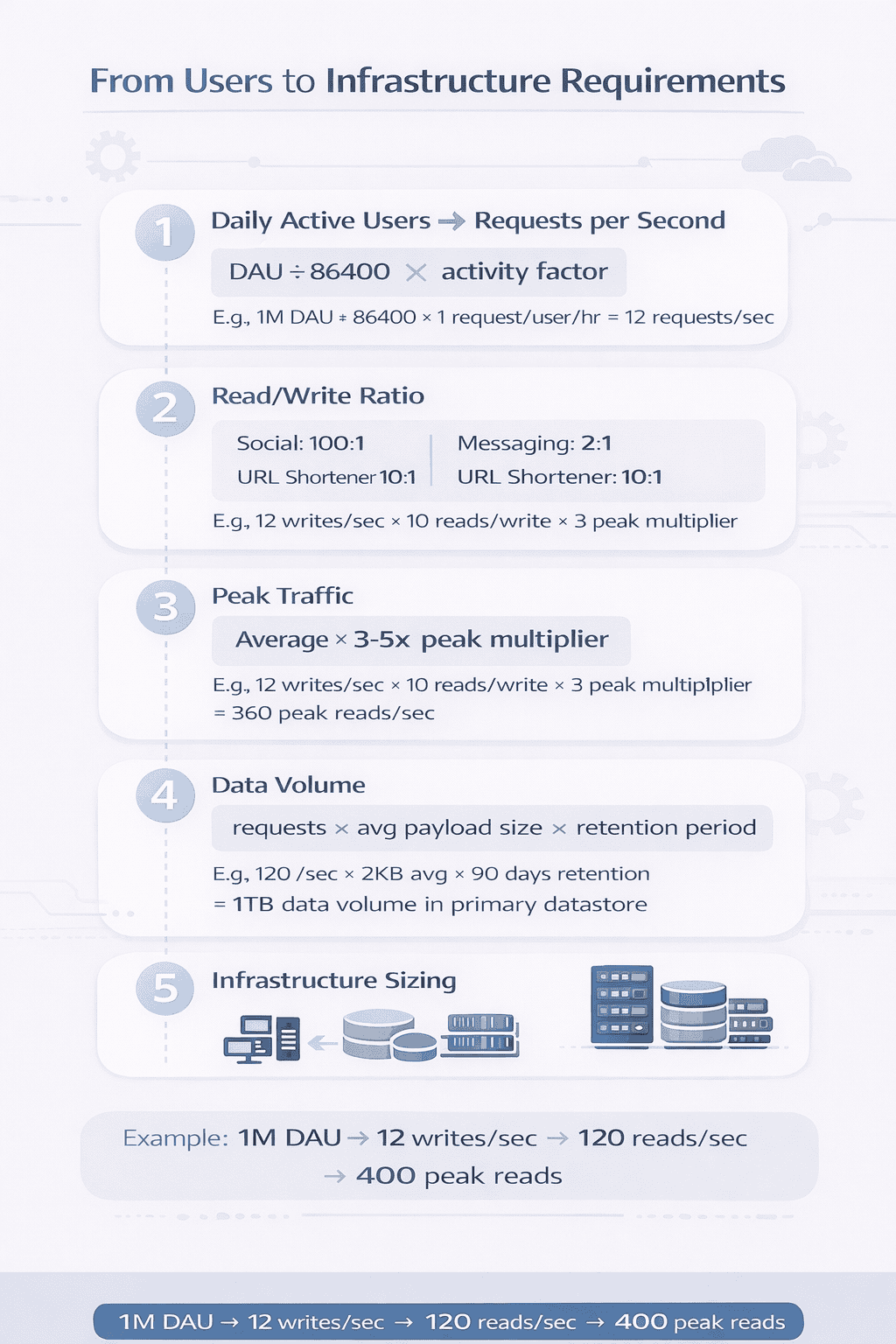 Generated with AI and Author: Framework for estimating system scale from user requirements