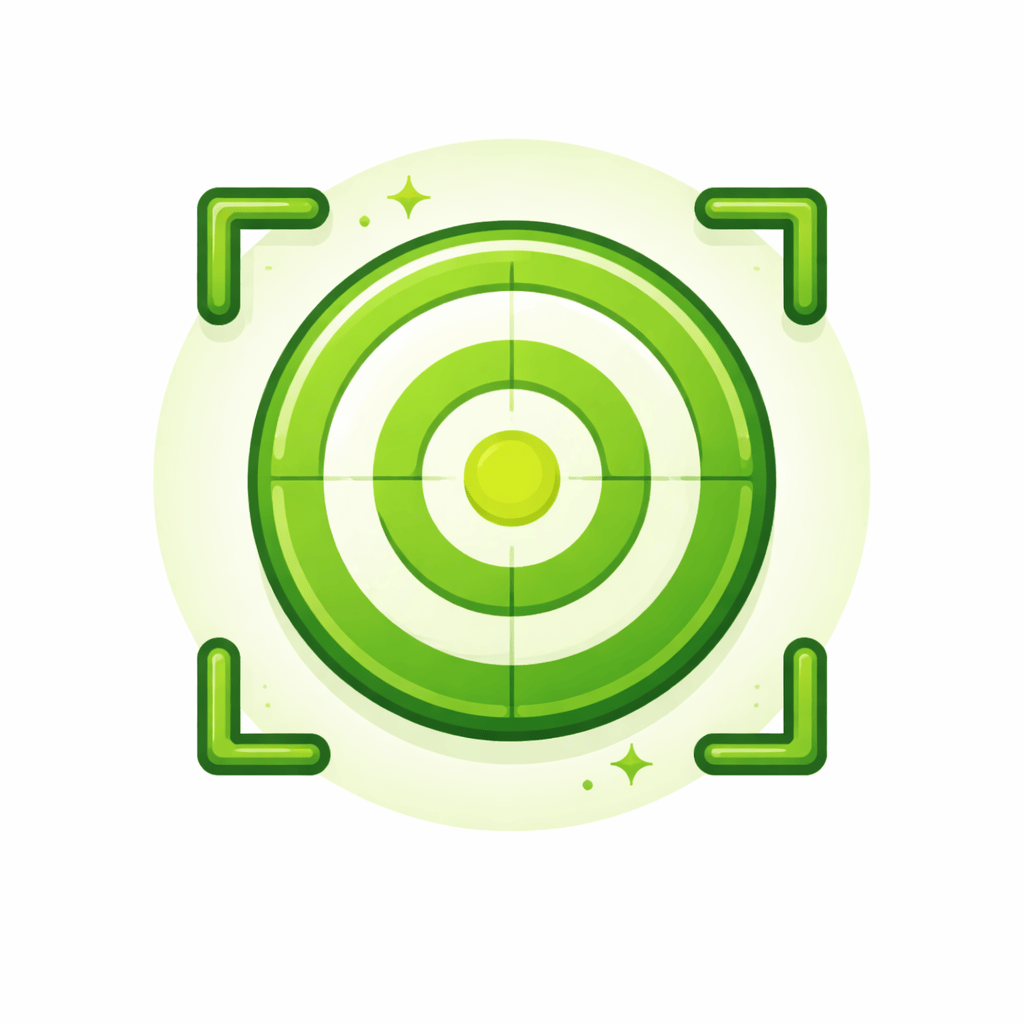 Generated with AI and Author: Target with boundary symbol