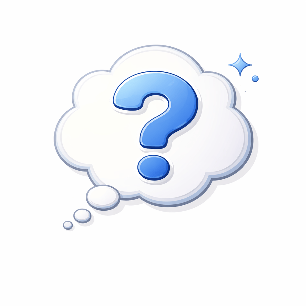 Generated with AI and Author: Question mark symbol representing the decision dilemma