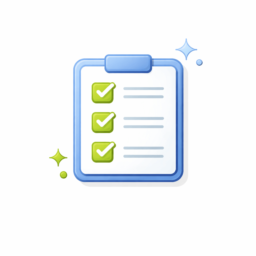 Generated with AI and Author: Framework or checklist symbol