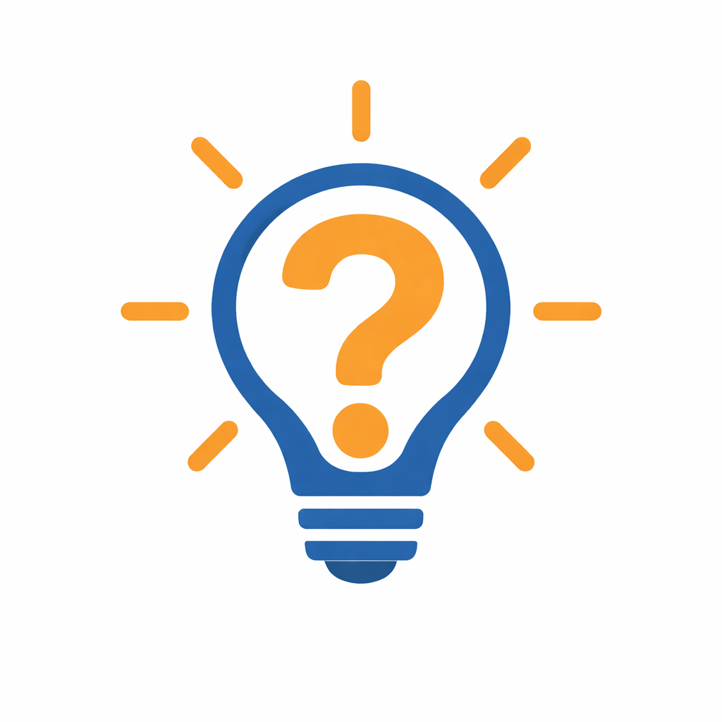Generated with AI and Author: Lightbulb with question mark representing insight and understanding