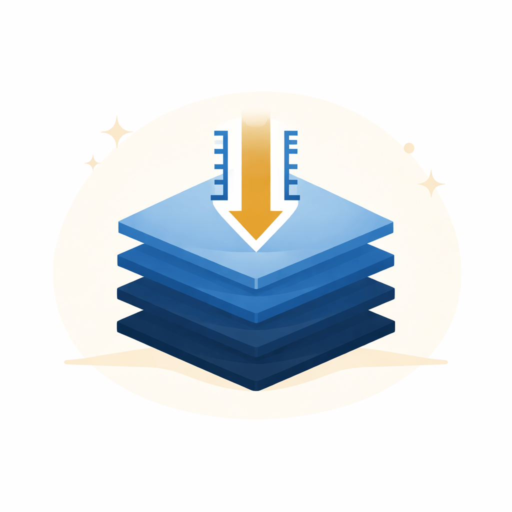 Generated with AI and Author: Layers or depth symbol representing advanced concepts