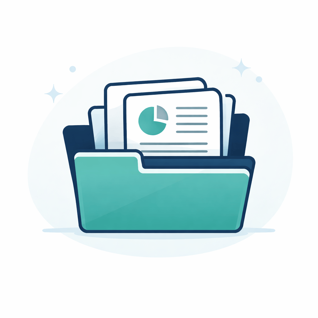 Generated with AI and Author: Collection of documents representing case study library