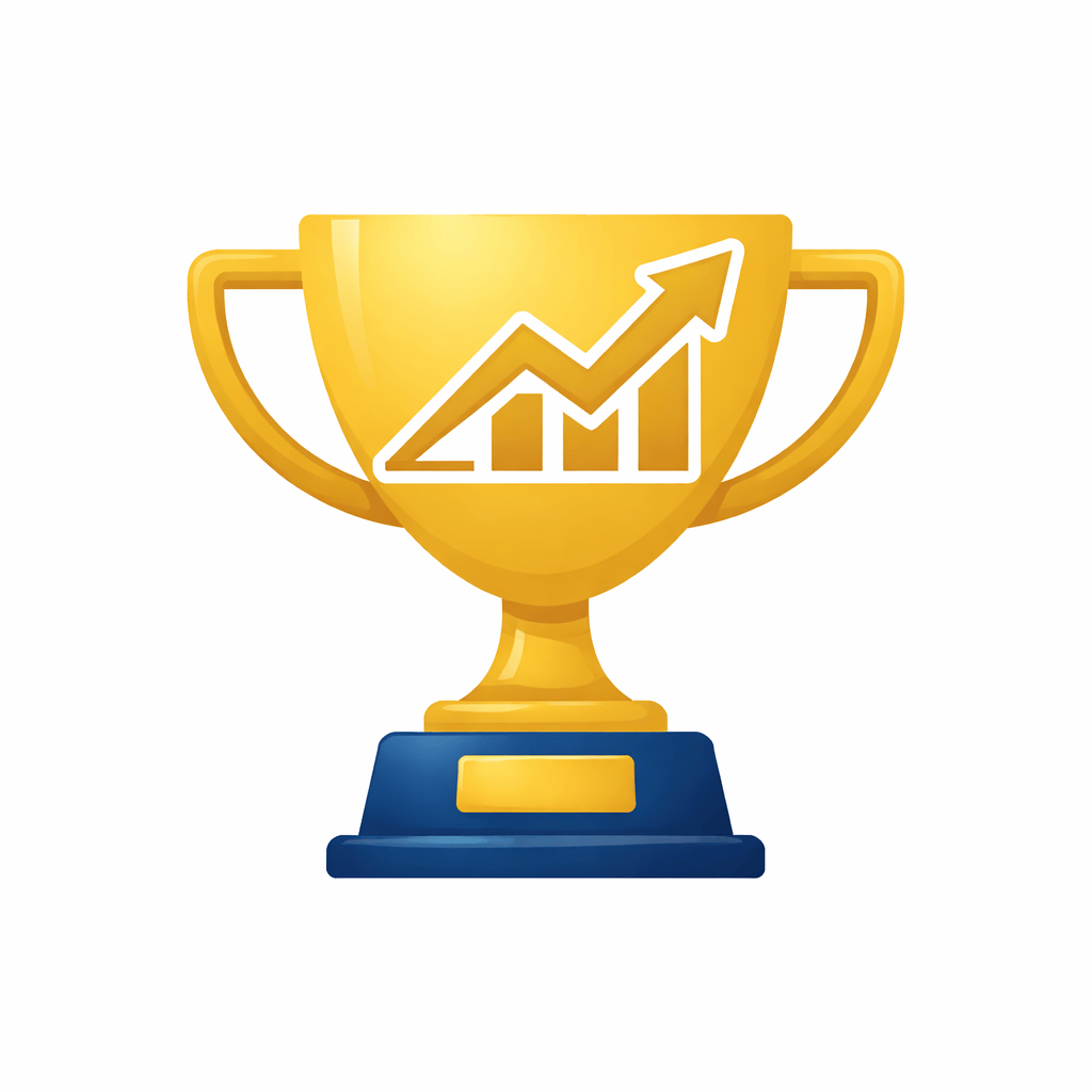 Generated with AI and Author: Trophy and achievement symbol