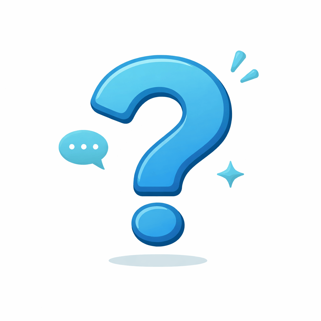 Generated with AI and Author: Question mark symbol